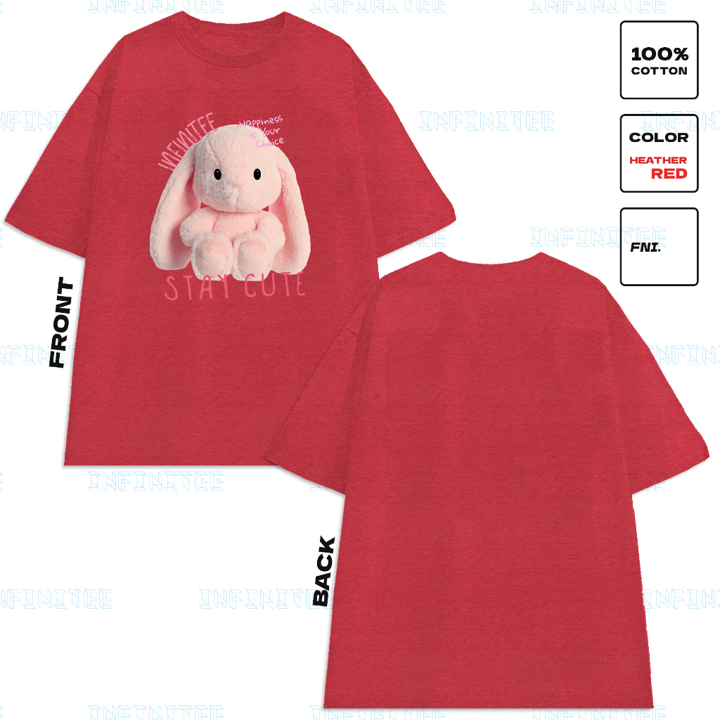 Áo thun INFINITEE Fni0925, Thun 100% Cotton - form rộng Unisex.
