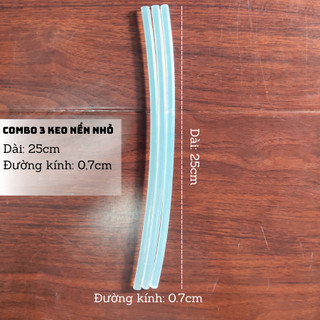 Máy Bắn Keo Nến, Súng Bắn Keo ( Màu ngẫu nhiên) Silicon Loại Nhỏ Công Suất 20W, 80W Nóng Chảy Nhỏ Gọn