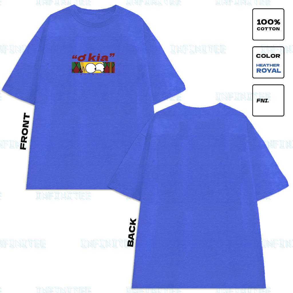 Áo thun INFINITEE Fni0543, thun Gildan 100% US Cotton - form rộng Unisex.