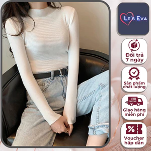 Áo Len Tăm Cổ 3 phân ôm body Giữ Nhiệt Cho Nữ, nhiều màu Cao Cấp AL01