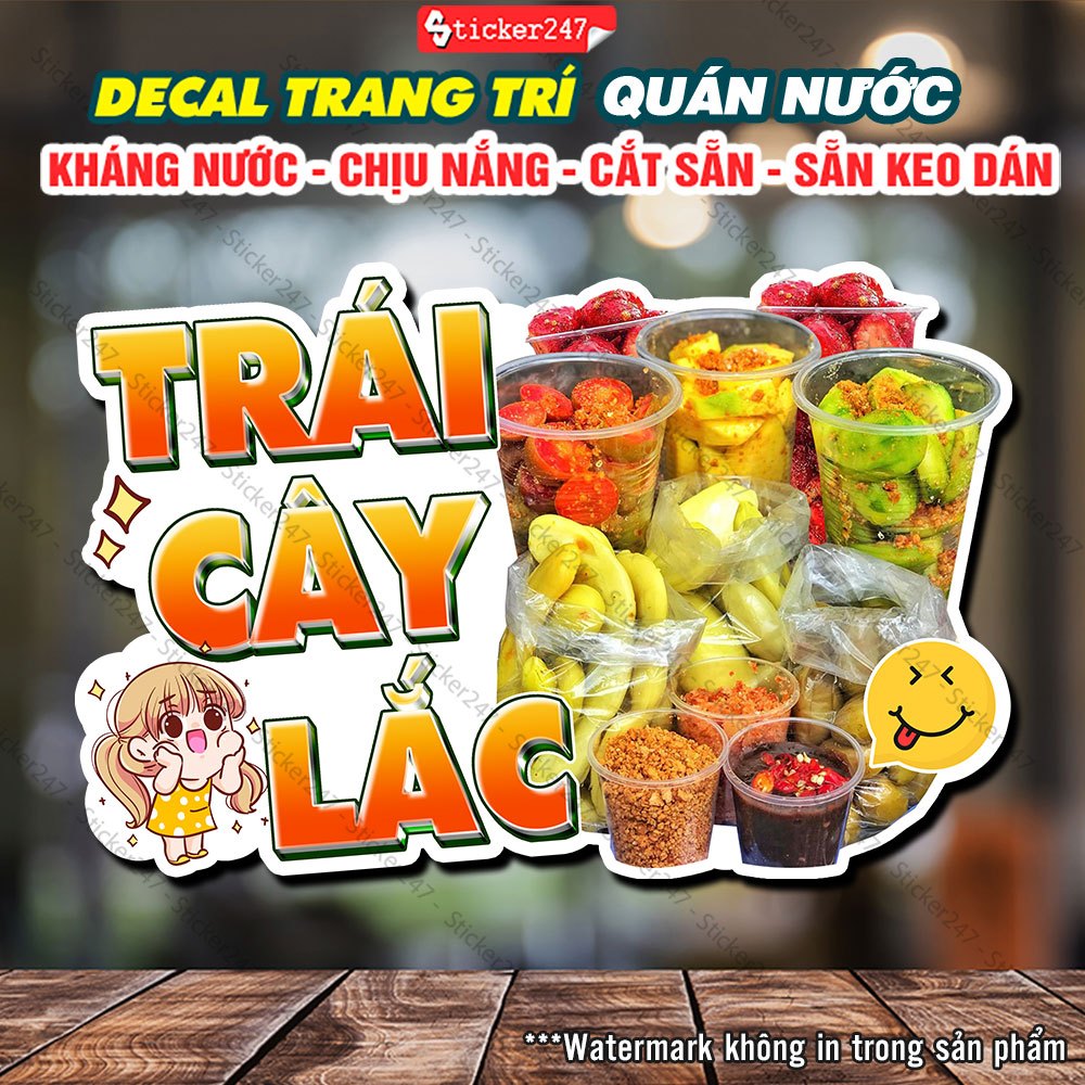 Cách Làm Trái Cây Lắc