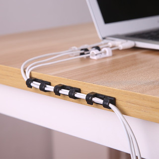 Bộ 20 miếng dán tường đi dây điện - kẹp cố định nút giữ dây điện 88068