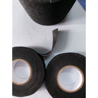 Băng dính vải chịu nhiệt dùng quấn dây điện ô tô, băng keo vải khổ rộng 19mm dài 15m.