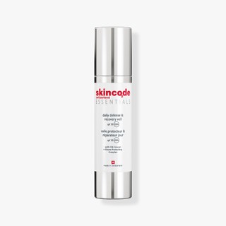 Skincode Daily Defense & Recovery Veil spf 30 - Nhũ tương tăng cường hệ đề kháng, bảo vệ & phục hồi làn da Spf 30