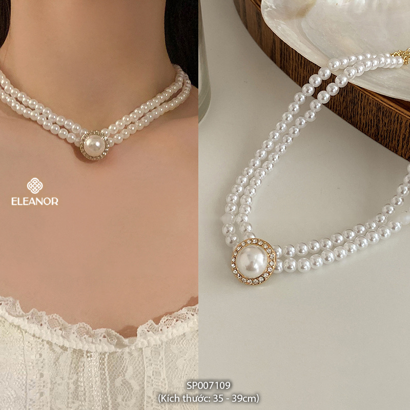 Dây chuyền nữ Eleanor Accessories đa dạng kiểu dáng phụ kiện trang sức vòng cổ thời trang 3893