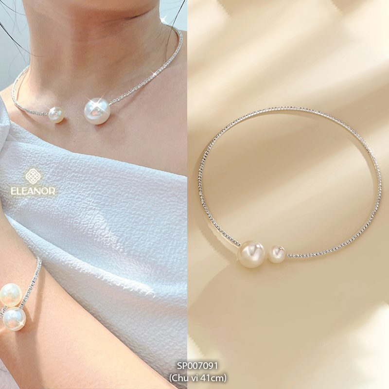 Ảnh Dây chuyền nữ Eleanor Accessories đa dạng kiểu dáng phụ kiện trang sức vòng cổ thời trang 3893 3