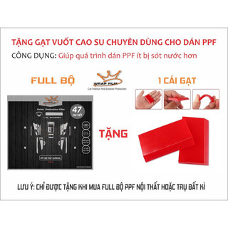 PPF nội thất TPU KIA Carnival (65 chi tiết dán)