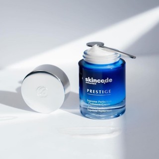Skincode Prestige Supreme Perfection Cashmere Cream Kem lụa siêu mịn Casmere tái sinh tế bào toàn phần và trắng sáng da