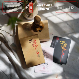 Thẻ chánh niệm 59 thẻ của nhà thư pháp Lão Trọc