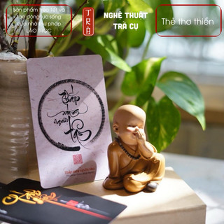 Thẻ chánh niệm 59 thẻ của nhà thư pháp Lão Trọc