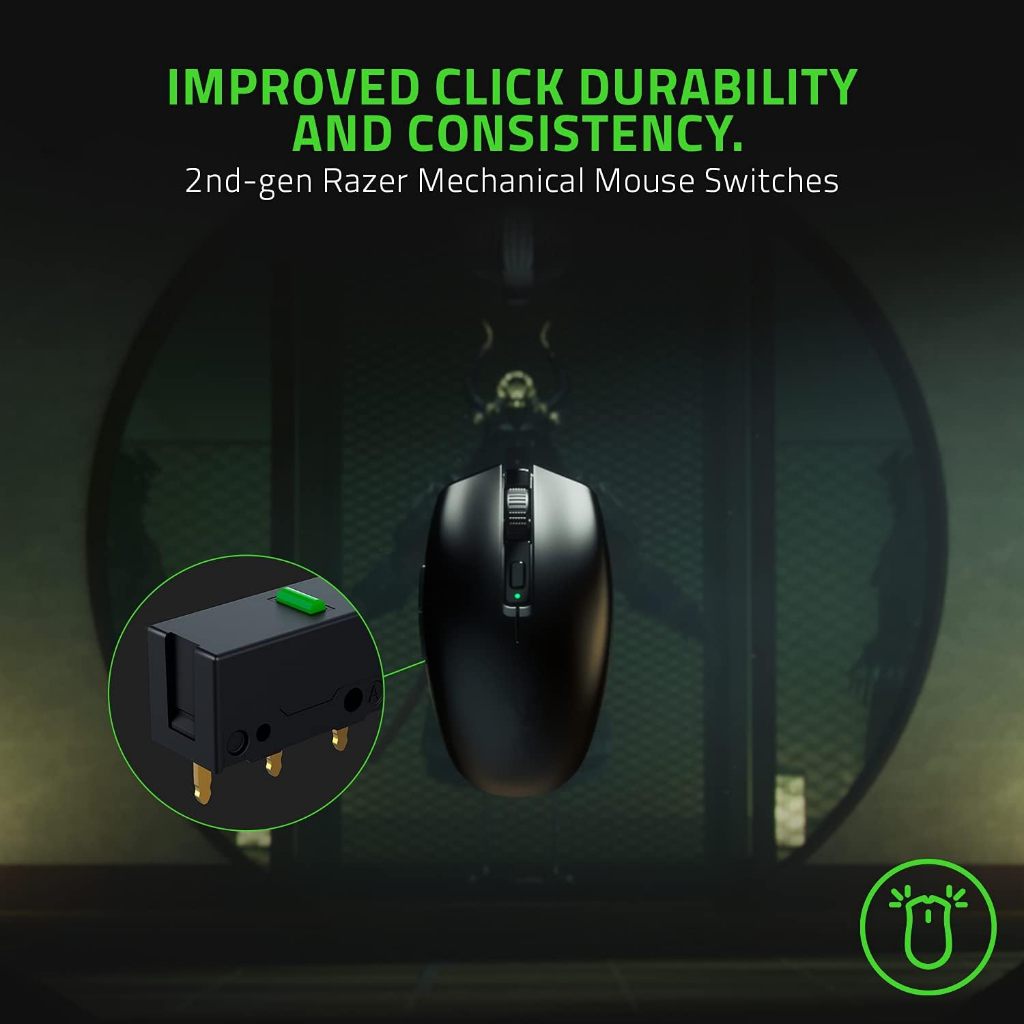 Chuột Razer Orochi V2 Wireless | 2.4GHz Và Bluetooth | 18000 DPI | 6 Nút Lập Trình | Switch Cơ Gen-2 | Pin AA | Đối Xứng | BigBuy360 - bigbuy360.vn