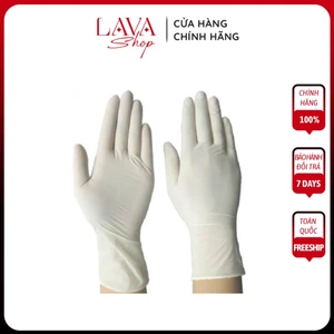 Găng Tay Trong Không Bột Dụng Cụ Phun Xăm Y Tế Hộp 100 Cái 50 Đôi|Dụng Cụ Phun Xăm