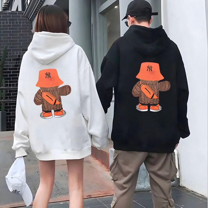 Áo Hoodie NY LA Nỉ Chân Cua Unisex Special Collection Premium Mũ 2 Lớp Dày Vải Không Xù Unim Store HD68