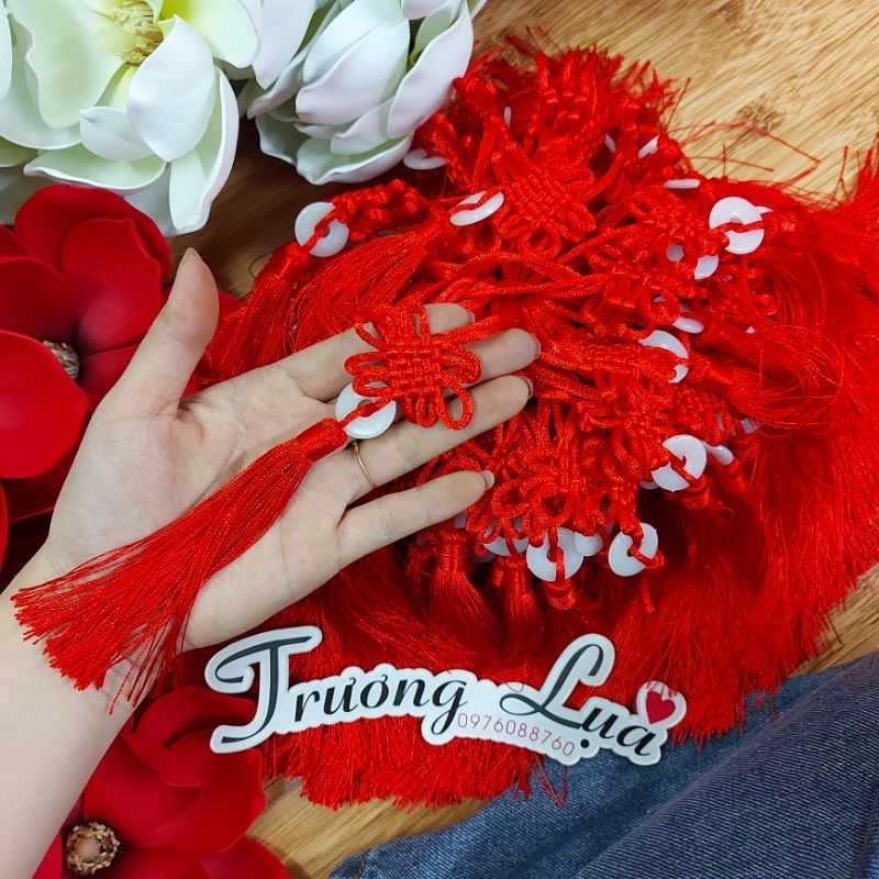 DÂY TUA RUA ĐỒNG TÂM Đỏ | Shopee Việt Nam