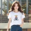 Áo thun nữ in logo chibi dễ thương KTQN TSHIRT AND UNIFORM