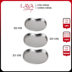 PXTM KHAY INOX HẠT ĐẬU 20cm ĐỰNG DỤ CỤ Y TẾ | Dụng Cụ Phun Xăm