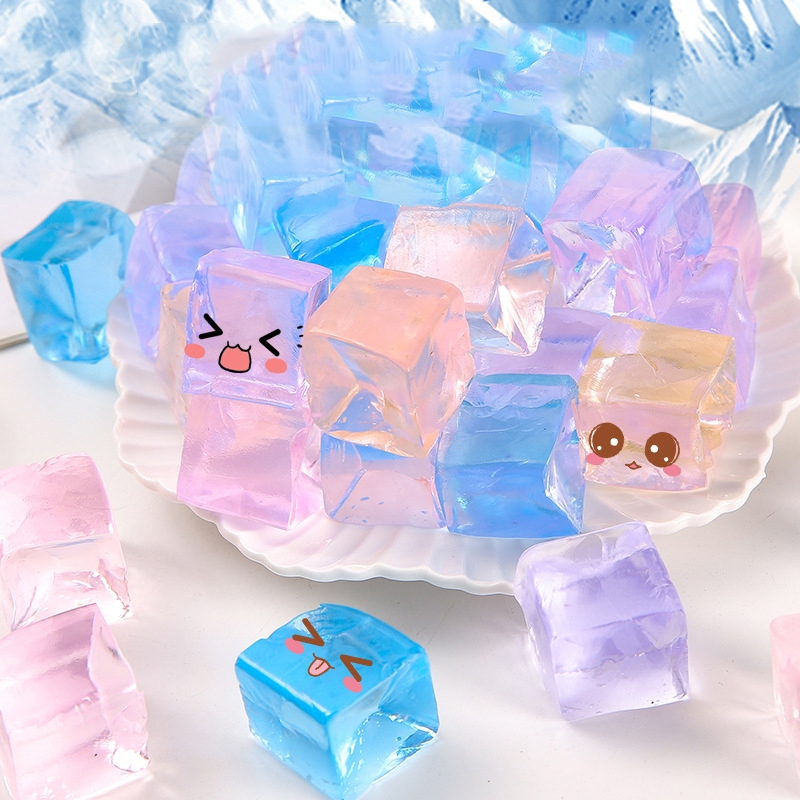 🍉(Set) Đồ chơi viên thạch dẻo xả stress thú vị 2,2cm DUASHOP🍉