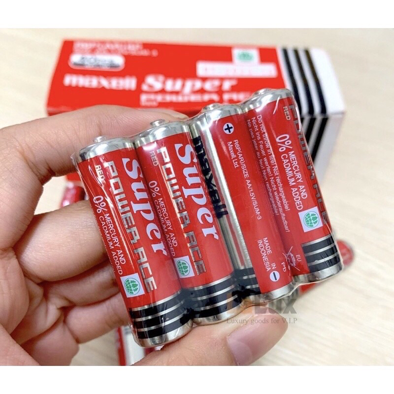 BIN TIỂU MAXELL SUPER CHÍNH HÃNG BỀN BỈ (1cặp) | Shopee Việt Nam