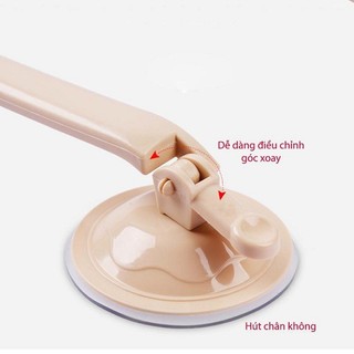 Thanh treo đồ hút chân không 6 móc tiện lợi, Thanh treo đồ dán tường 1303