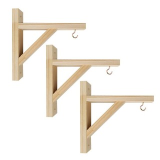 kệ gỗ treo chậu cây cảnh decor trang trí ban công chung cư sân vườn