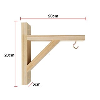 kệ gỗ treo chậu cây cảnh decor trang trí ban công chung cư sân vườn