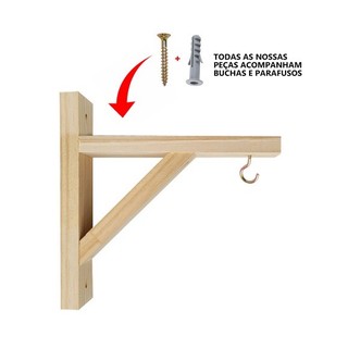 kệ gỗ treo chậu cây cảnh decor trang trí ban công chung cư sân vườn