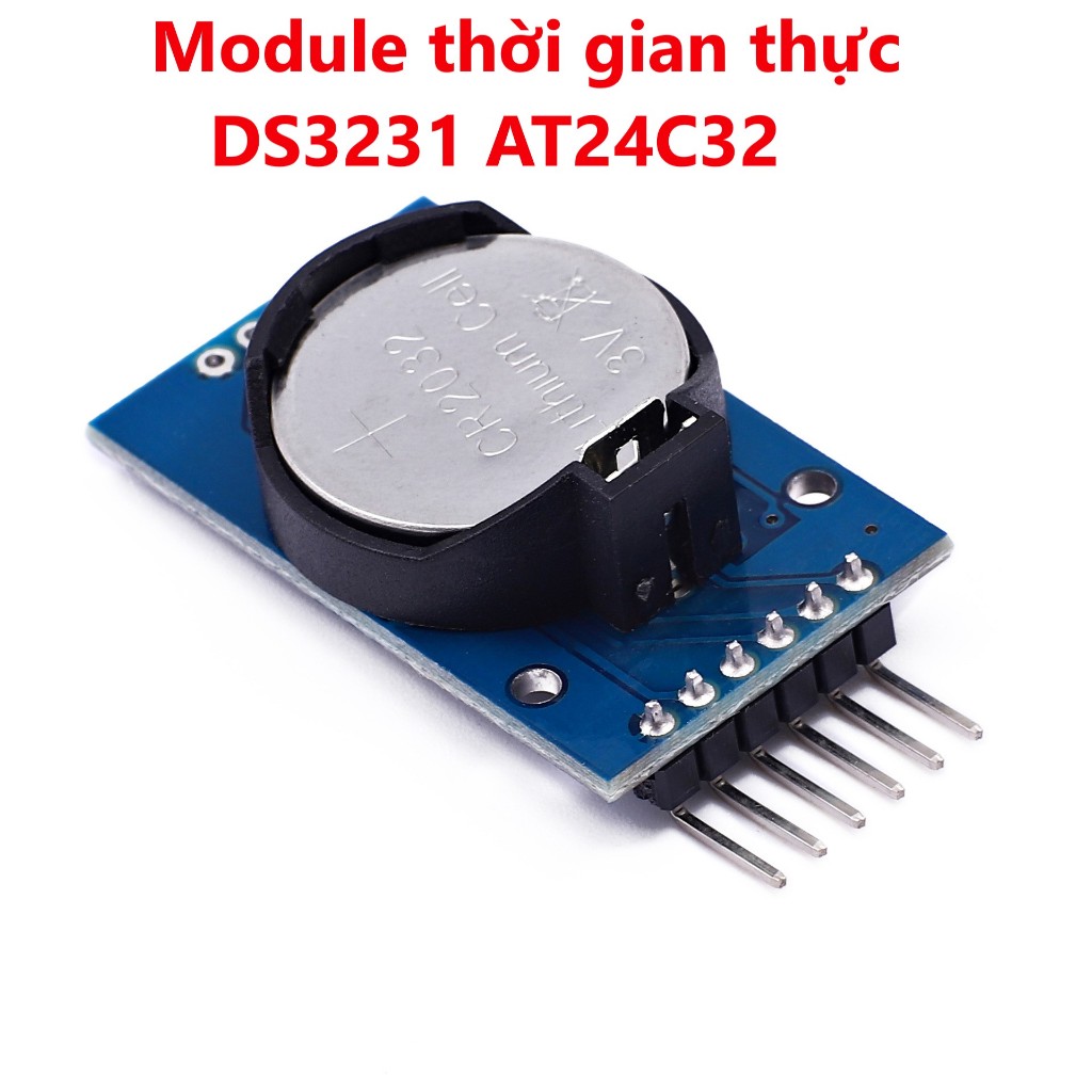 Module thời gian thực DS3231 AT24C32 kèm pin, độ chính xác cao | Shopee ...