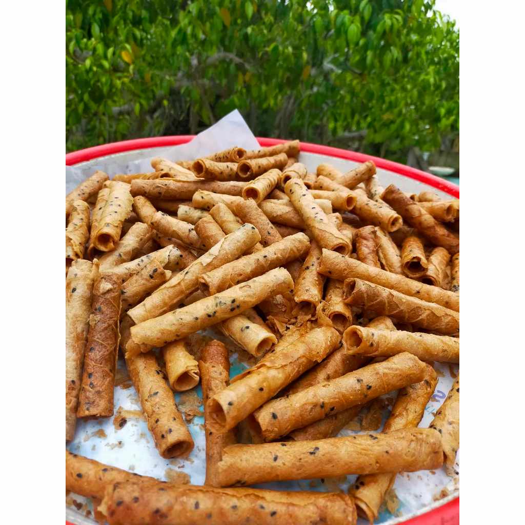 BÁNH ỐNG MÈ CUỘN TRÒN GIÒN THƠM – 500G | Shopee Việt Nam