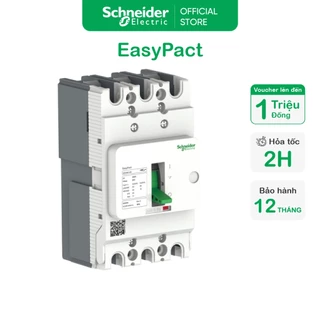 Bộ ngắt mạch - 3P - 380/415V - 25kA - điện áp cách điện 690V - Schneider Electric - EZS100E3032 EZS100E3050 EZS100E3063