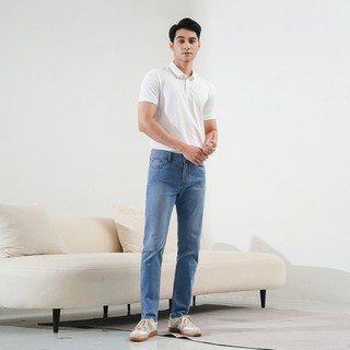 Quần jean nam skinny màu xanh Retro AVOCADO, quần bò co giãn 4 chiều slimfit chất vải bò cao cấp