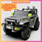 ( BẢN BÁNH CAO SU) Xe ô tô điện cho bé TK 9188 2 Động Cơ - Ghế Da xe cho 1 bé dưới 5 tuổi — ảnh 2