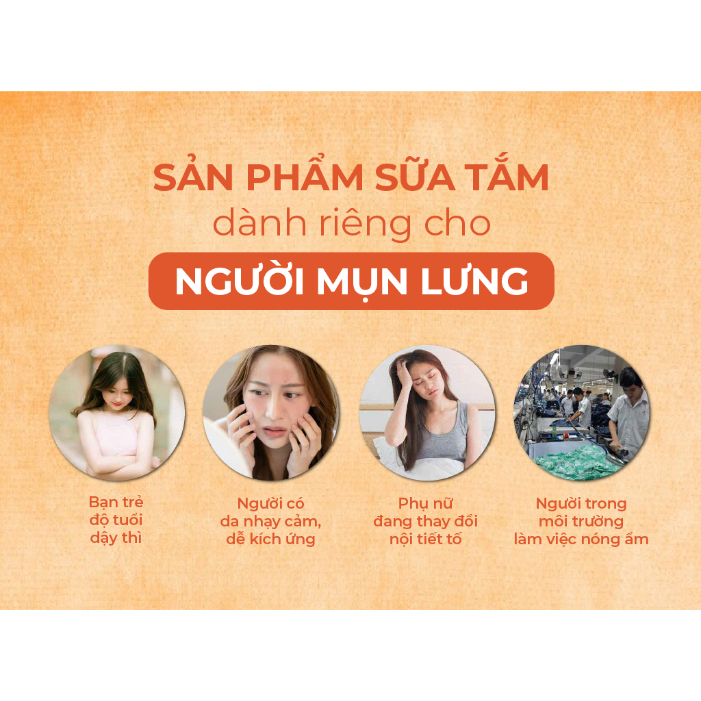 Sữa tắm gừng nghệ hữu cơ cocayhoala giúp giảm và tạm biệt mụn lưng chai 500g