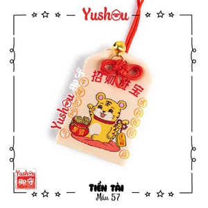 Túi Phước Yushou Tài vận Mẫu 57, Kiểu Omamori Nhật, Có sẵn, Quà tặng ý nghĩa
