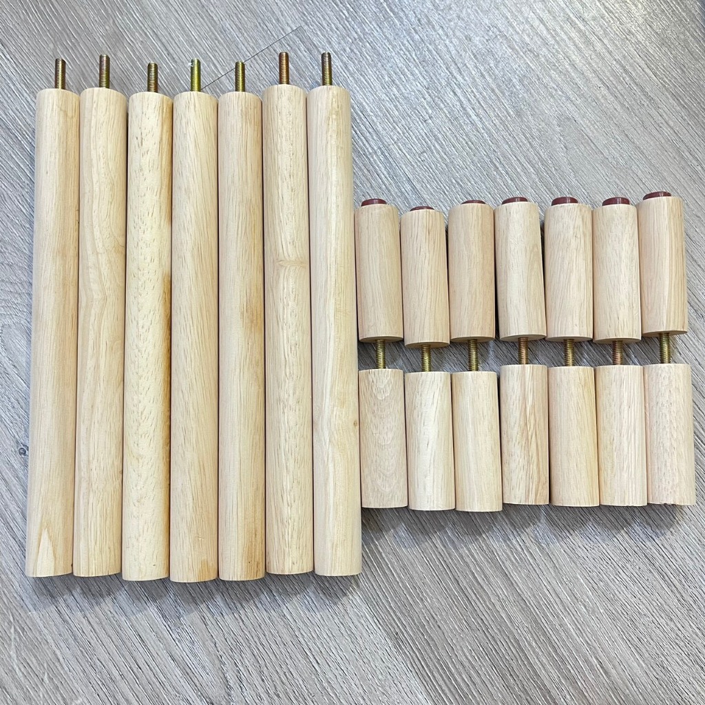 thân nối kệ gỗ NHU Y DECOR, đầu và chân kệ