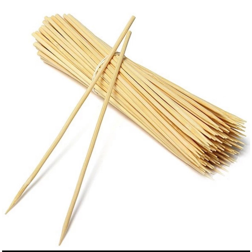 Gói 500g Que Xiên Tre Dùng Nướng Thịt, Xúc Xích, Viên Chiên, Handmade,....