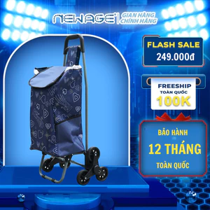 Xe kéo đi chợ giá rẻ Fujihome ST-30D6 gấp gọn tiện dụng , tải trọng 60kg, bảo hành chính hãng 1 năm