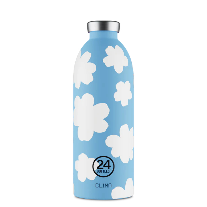 Ảnh Bình giữ nhiệt chân không 24Bottles Clima họa tiết Daydreaming chất liệu thép không gỉ 2