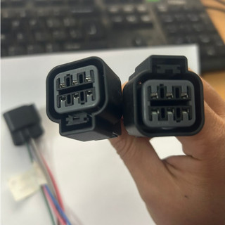 Combo 10 Giắc đèn hậu Huyndai, giắc đèn pha, giắc đèn ô tô, xe tải.