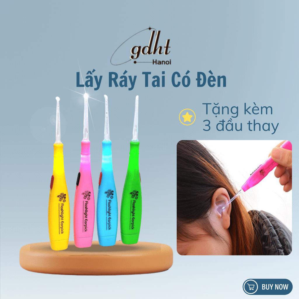 Lấy ráy tai có đèn cầm tay giá tốt | Shopee Việt Nam
