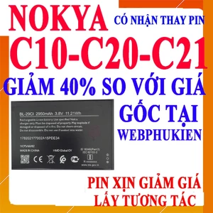 Pin thay thế cho Nokia C10/C20/C21 BL-29CI BL29CI 2950 mAh