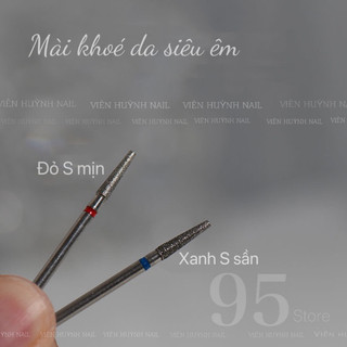 Đầu mài khoé da siêu êm mã mới - đầu mài kim loại giúp đẩy da khoé móng dễ dàng