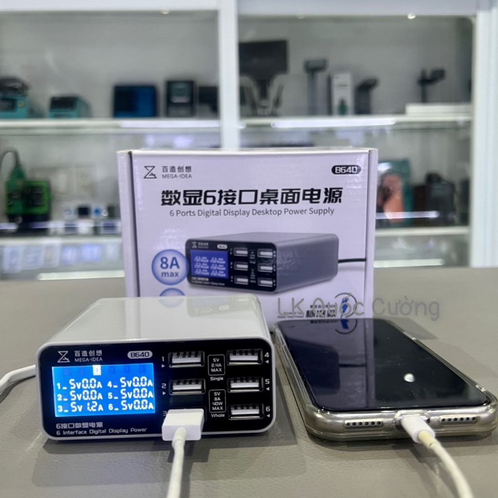 Bộ sạc nhanh - Mega iDea B640 | Shopee Việt Nam