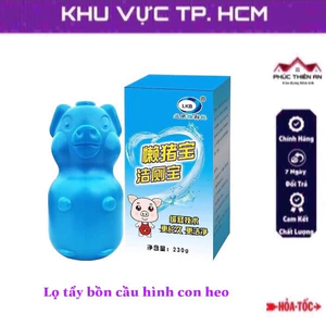 Lọ tẩy bồn cầu hình con heo - diệt khuẩn, khử mùi toilet hiệu quả