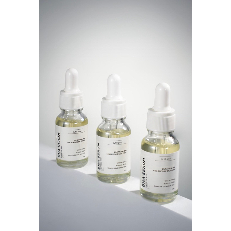 BHA Serum 8%15ml ND giảm mụn Face & Body,giảm viêm nang lông,thu nhỏ lỗ chân lông,tẩy tế bào chết,..