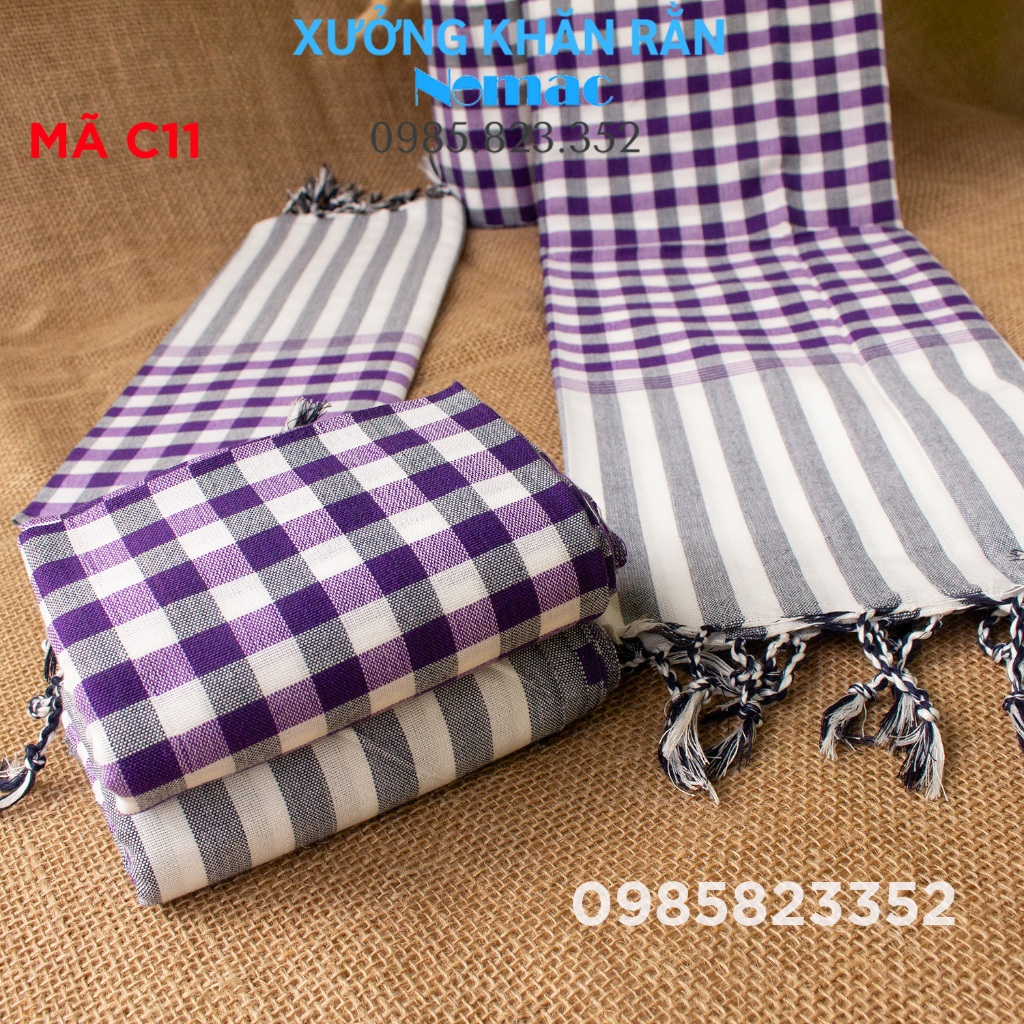 Khăn rằn Nam bộ truyền thống nhiều kích thước , nhiều màu / Khăn đi ...