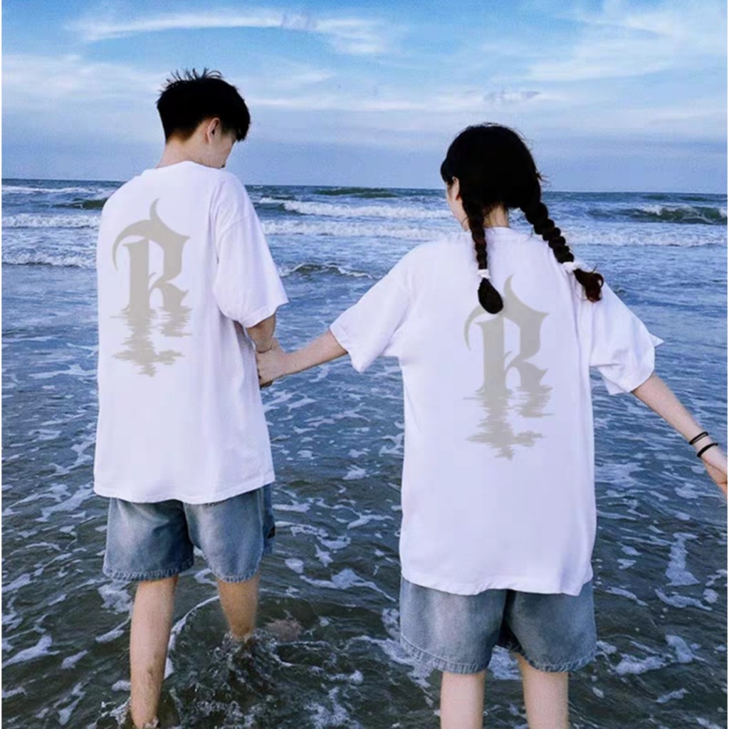 [VẢI 250 GSM] Áo Thun Đôi Chữ La Tinh Unisex Cao Cấp 100% Cotton Định Lượng Vải 250Gsm Unim Store - ATC99