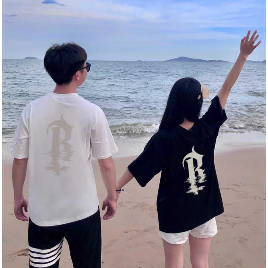 [VẢI 250 GSM] Áo Thun Đôi Chữ La Tinh Unisex Cao Cấp 100% Cotton Định Lượng Vải 250Gsm Unim Store - ATC99