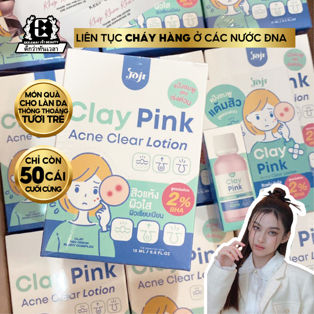 [Mua 1 tặng 2] Chấm mun chuyên sâu JOJI BHA 2% nội địa Thái giảm thâm lên nhân mụn nhanh ekkamai beauty
