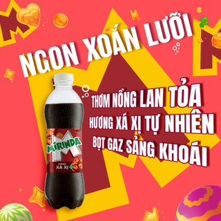 [SALE 15.7] Thùng 24 Chai Nước Ngọt Giải Khát Mirinda Xá Xị (390ml/chai)