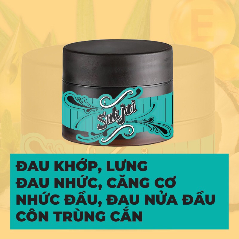 Dầu cù là xoa bóp giảm đau Thái Lan - Sukjai